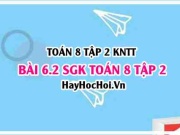 Bài 6.2 SGK Toán 8 Tập 2 Kết nối tri thức